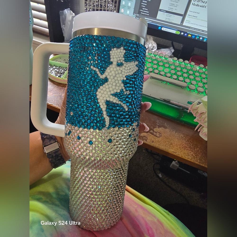 40oz fairy bling
